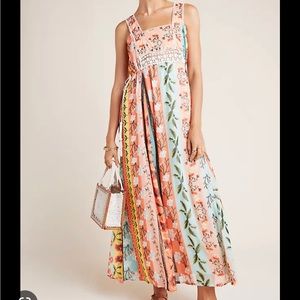 Agua bendita Anthropologie maxi dress